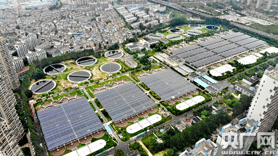 全國最大污水廠光伏發電項目建成，值得借鑒(圖1)